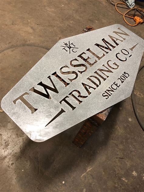 Custom Metal Logo Signs